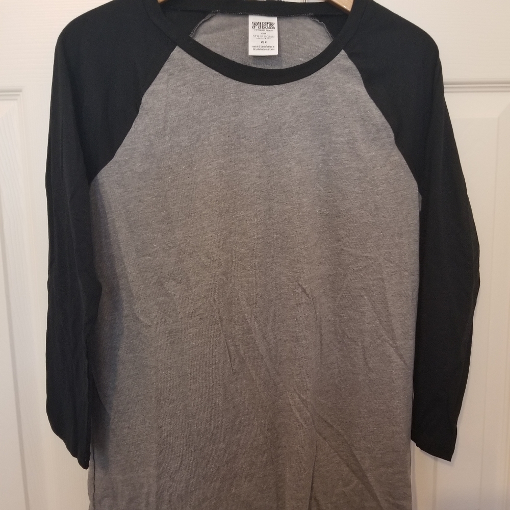 VS Pink Baseball Tee NWOT